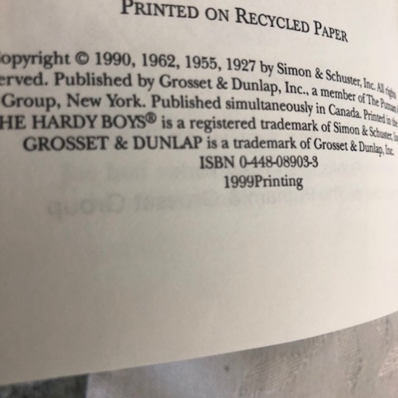 Hardy boys classic books 4 vintage - Picture 2 of 3